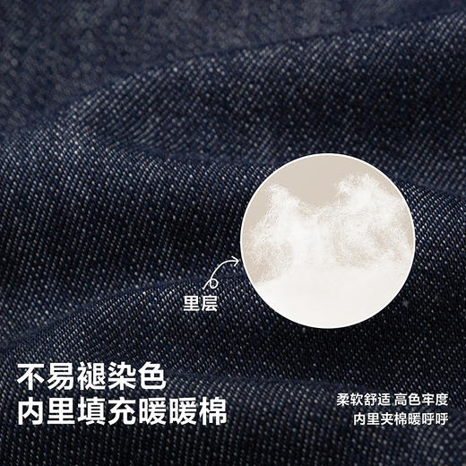 【泉水牛仔】迷你巴拉男女童夹棉外套新中式新年外衣2026春新品 商品图3