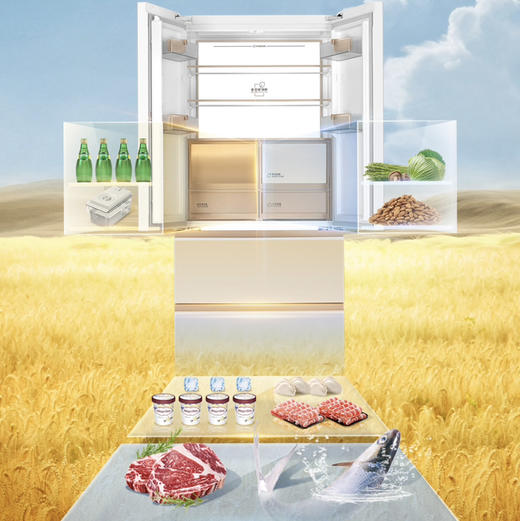 海尔（Haier）冰箱 BCD-510WGHFD1BXHU1 商品图2