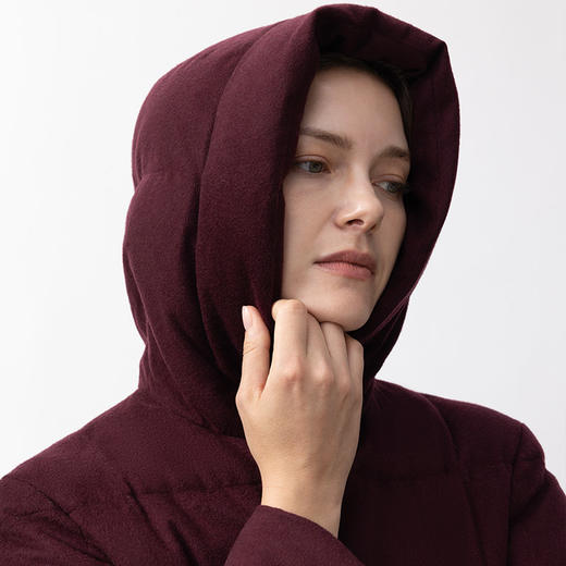 东黎 • 女士冬季短款连帽羽绒服 5428 商品图6