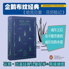 哈克贝里·芬历险记（企鹅布纹经典）(马克·吐温 著)