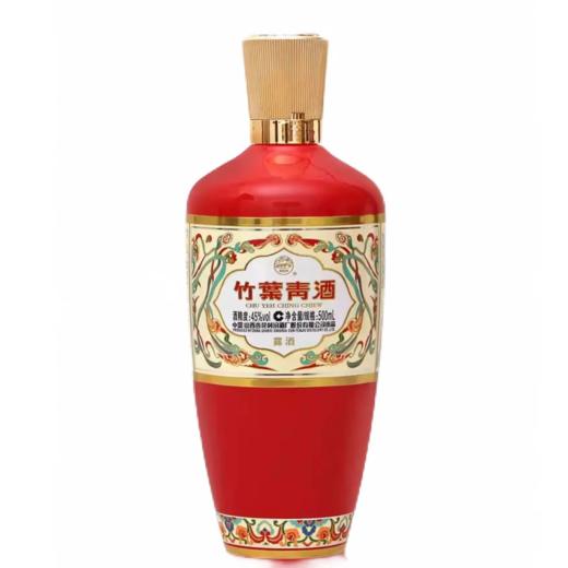【超市】杏花村 竹叶青45度荣耀红 500ml 商品图0