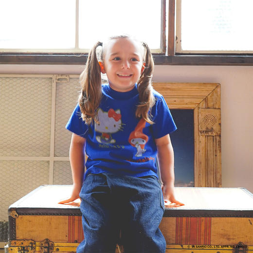 【重磅限定】GO TO HOLLYWOOD x HELLO KITTY 美乐蒂 短袖T恤 商品图2