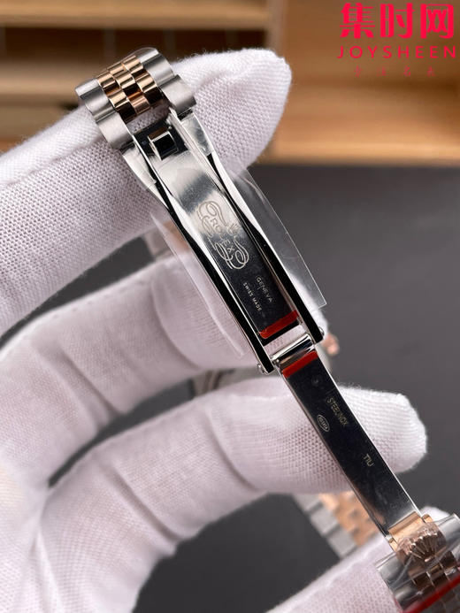 Rolex劳力士GS日志型系列 女款28mm GS日志28系列 白盘钻面 2671机 五珠带 女士腕表 商品图6