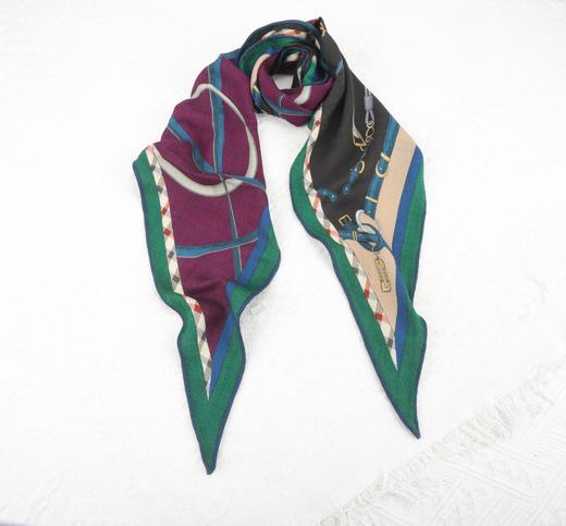 时尚丝羊毛围巾 商品图5