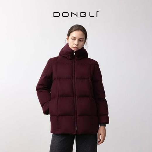 东黎 • 女士冬季短款连帽羽绒服 5428 商品图1