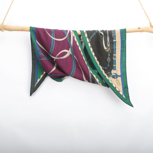 时尚丝羊毛围巾 商品图3