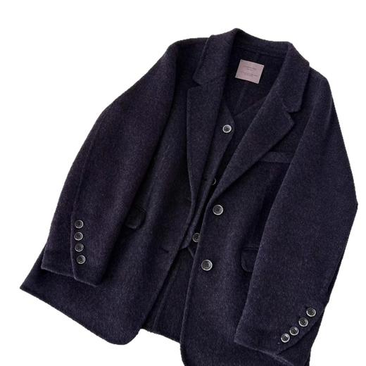 【两件套】2025秋冬新款短款小西装毛呢外套时尚百搭上衣！ 商品图4