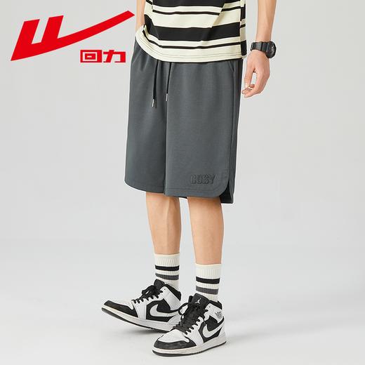 回力短裤男2025夏季新款宽松潮流外穿五分裤休闲直筒运动跑步裤子 商品图3