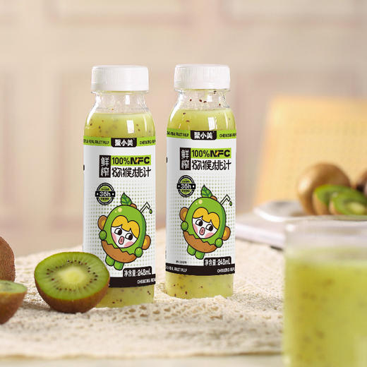 【陕西好物】鲜榨猕猴桃汁  248mL*8瓶 /箱 商品图1