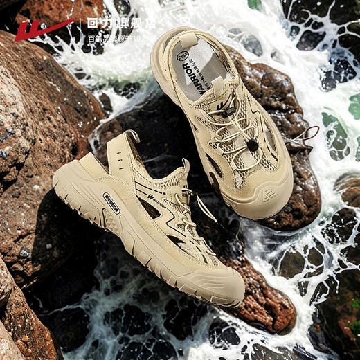 回力凉鞋男款夏季新款镂空透气运动休闲鞋户外沙滩涉水溯溪鞋秋季 商品图0