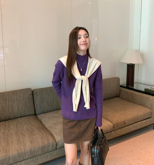 鄂尔多斯彩纱羊毛毛衣121606 商品图6