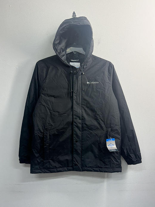 Columbia/哥伦比亚 男士秋冬款保暖防水抽绳连帽棉服外套 商品图0