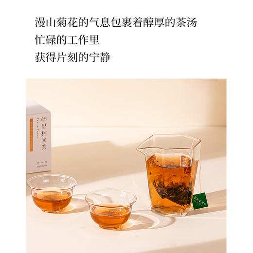 趣品 | 菊花普洱茶 27g 花茶袋泡茶 商品图2