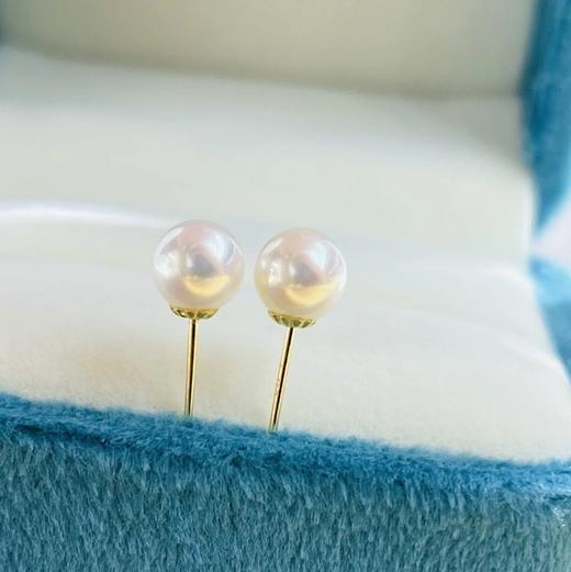 【Fairy Tale珍珠耳钉】麦麦诸暨珍珠溯源行，货尖中优中择优的品质，亲自把控挑选，大家放心跟麦麦入！ 商品图1