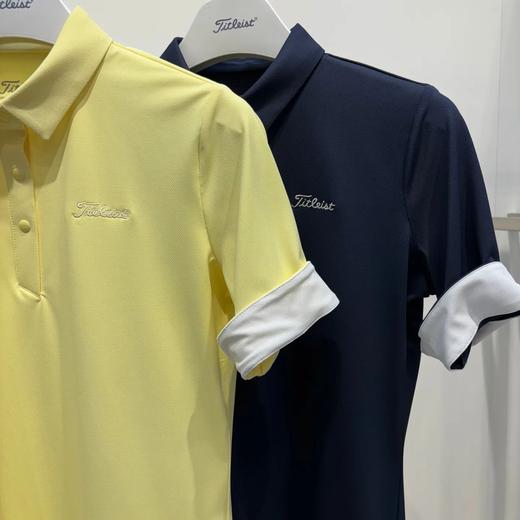 Tit家新款女士拼色翻袖短袖上衣来啦！🇻🇳渠道货❗他家出品始终是主旋律，基本都少不了它，压轴款拼色小衫，一整个冰爽🧊casual夏日限定！ 商品图4