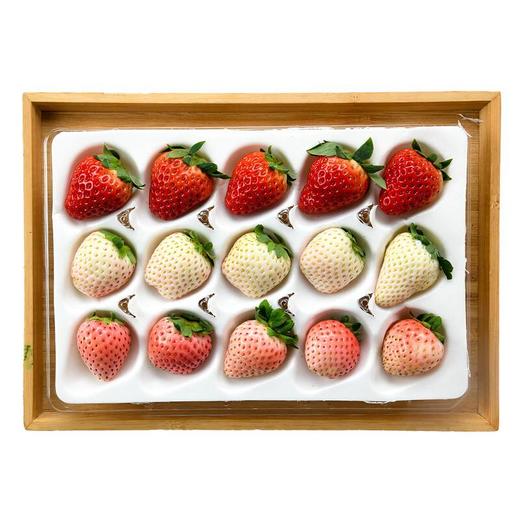 炫彩草莓250g(三拼)/盒（巧克力+淡雪+粉玉） 商品图4