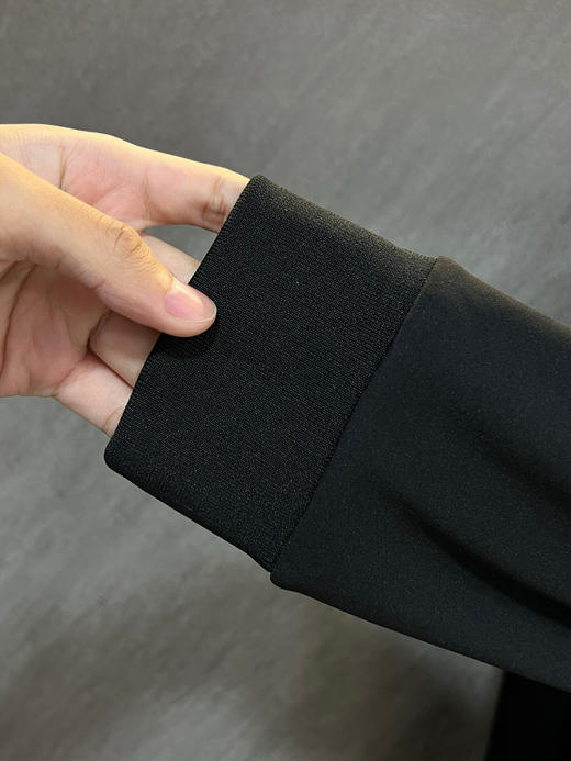 点此购买 比音勒芬秋冬季男士加绒螺纹领长袖POLO衫 ss 338206 商品图10