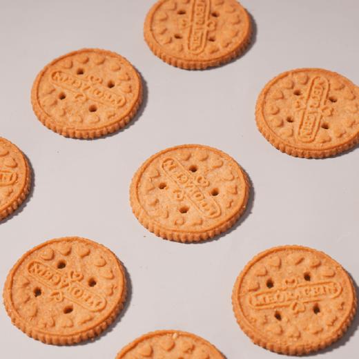 【上新】谦益麦麸饼干200g 健康食材 石磨面粉 传统烘焙工艺 自然清香酥脆 轻负担零食 商品图2