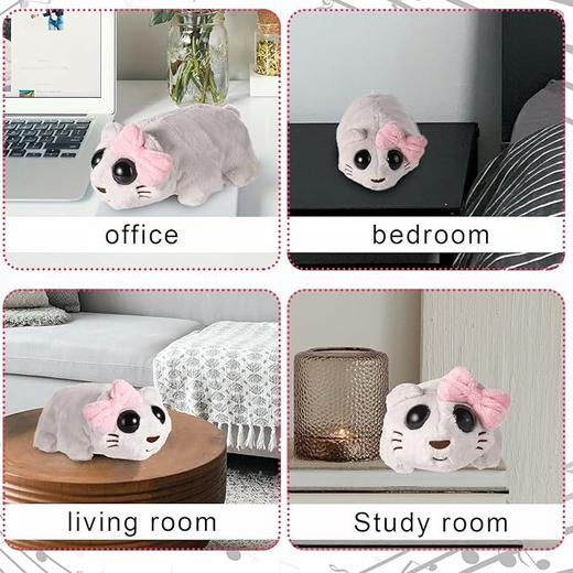 悲伤的小仓鼠毛绒玩具 内置音效 陪伴的好礼物 商品图4