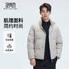 【门店同款&鸭绒】圣得西2025年冬季男款羽绒服肌理面料立领外套 商品缩略图0