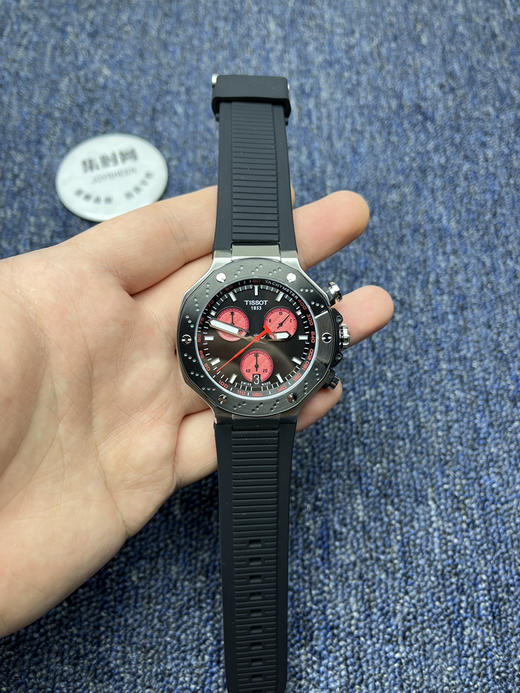 天梭 TISSOT 竞速系列 男士腕表 新款出货 原装瑞士进口石英计时机芯 商品图0