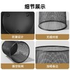 【光滑卷边不易伤手❗️结实坚固不易变形】办公室专用铁丝网纸篓废物桶家用大号大容量卧室客厅无盖加厚防锈纸篓。jb 商品缩略图3