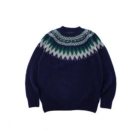 Howlin MAGICIAN IN THE MOUNTAIN 男女中性款民族风绵羊毛毛衣