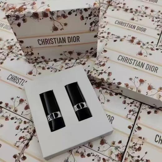 DIOR迪奥迷你限量版口红两件套盒1.5g（丝绒999+丝绒720） 香港直邮 商品图2