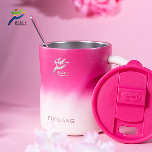 汇跑 2026年 无锡马拉松粉至沓来杯 商品图4