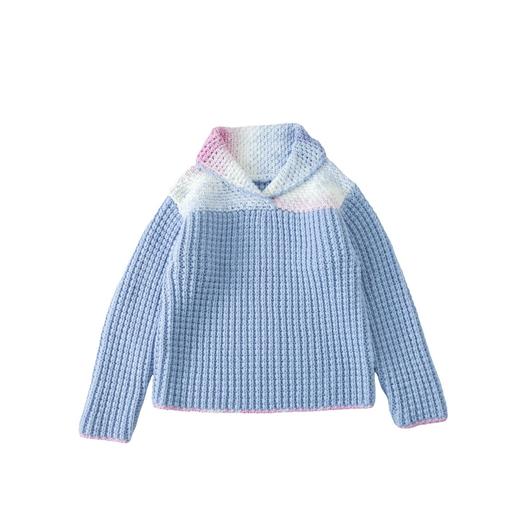 苏苏姐家一俏套头衫手工DIY毛衣编织钩针衣服毛线团材料包 商品图4