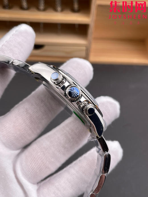 劳力士宇宙计型 EWE新款包边迪通拿计时系列 黑陶迪 4131机 男士腕表 商品图3