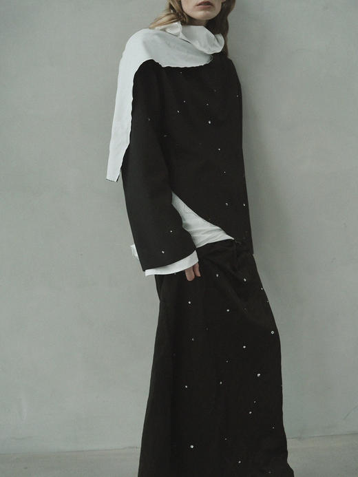 VC｜AW25027 Cosmo embellished skirt [ 半身裙 黑 ]【HOLIDAY】 商品图6