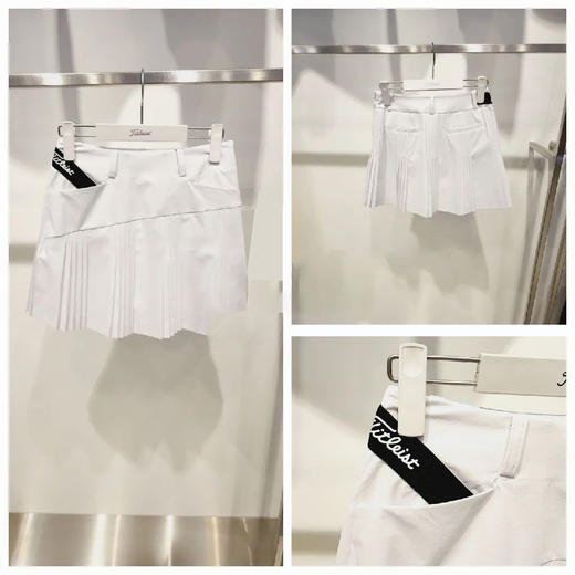 Tit家新款春夏女士褶皱短裙来了！春夏新色马卡龙色系，太治愈啦！W822102 商品图3