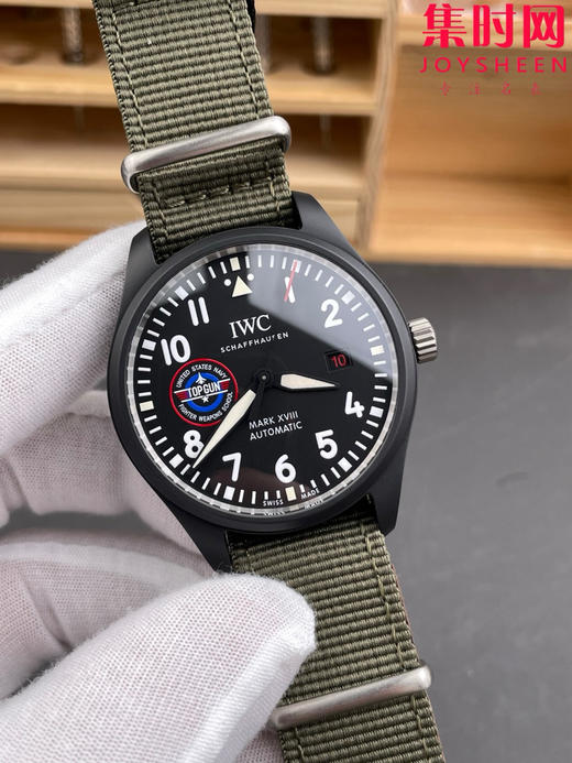 IWC万国 M+飞行员系列IW324712 马克18 马克十八 陶瓷壳 男士腕表 表径41mm
机芯：搭载进口9015改Cal.35111 商品图1