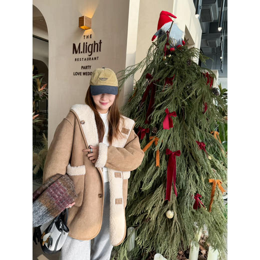 2512315    戴帽款 双面可穿 颗粒羊毛 商品图6