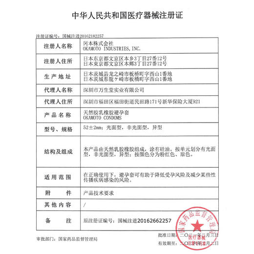 【年末亏本清仓】冈本薄力觉醒 003 避孕套超薄 3只装 商品图2