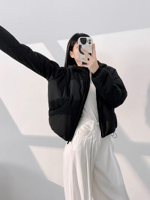 高阶款 媲美羽绒【Lu家同款小奶包轻量棉服】防风防溅水 蓬松轻盈 手感细腻  轻暖出行 杜绝湿冷 LYZ 商品图1