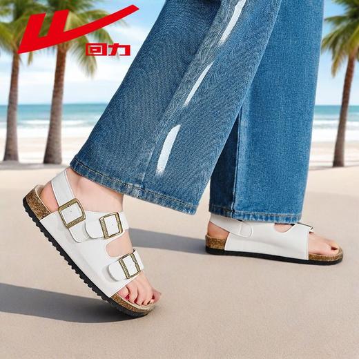 回力勃肯沙滩凉鞋女夏天新款小香风气质时尚潮流百搭凉拖鞋女款 商品图7