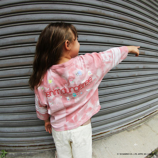 【重磅限定】DENIM DUNGAREE x HELLO KITTY 酷洛米 印花长袖T恤 商品图2