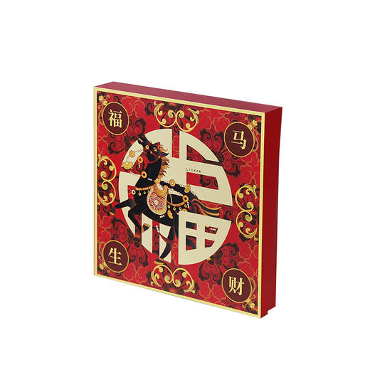 立家 福马生财·瑞 新春文创盲盒祝福礼盒 712g 点心 下午茶 春节礼盒 商品图5
