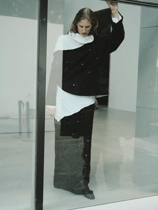 VC｜AW25027 Cosmo embellished skirt [ 半身裙 黑 ]【HOLIDAY】 商品图8