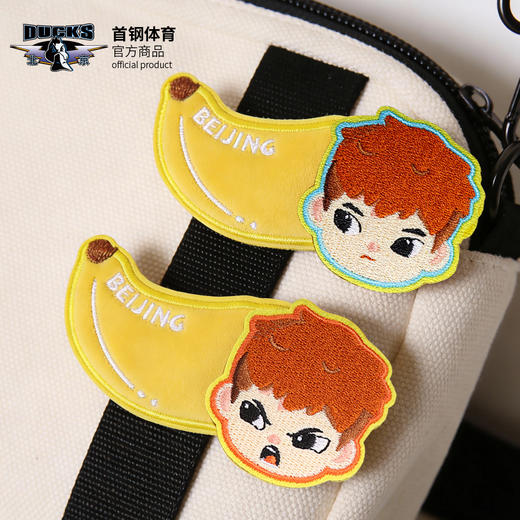 【官方正版】北京首钢 | 卡通球员发卡套装球迷男篮周边 商品图0
