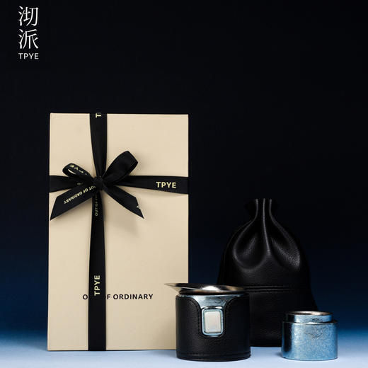 【99%纯钛茶具】沏派静钛飞行壶纯钛茶具套装便携高档泡茶壶礼盒 商品图3
