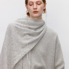 东黎 • 秋冬女士针织拉毛羊绒围巾纯色时尚长款 180*30CM  4413 商品缩略图4
