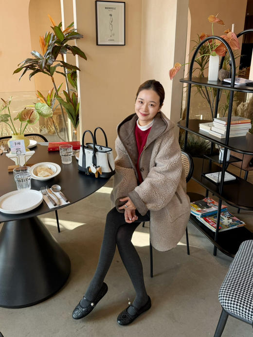 2512315    戴帽款 双面可穿 颗粒羊毛 商品图9