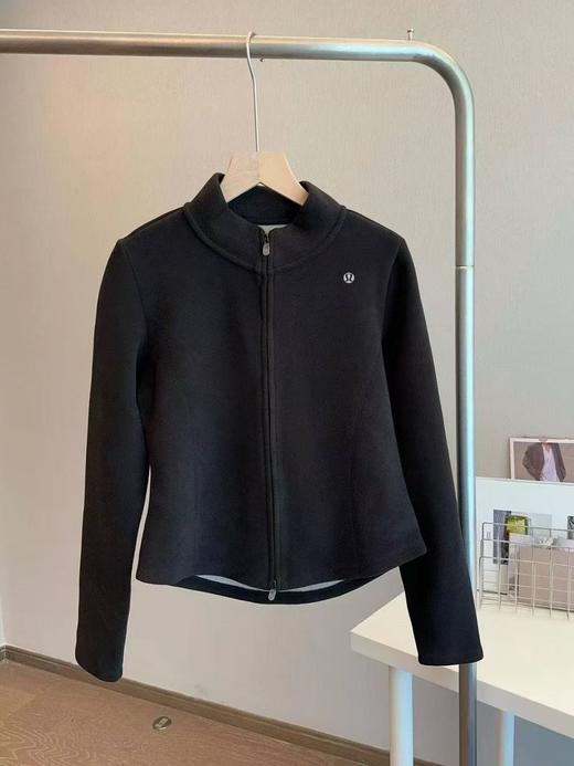 超级牛货【lulu石墨烯小蛮腰卫衣外套】巨暖巨显瘦🔥秋冬保命神器，可内搭可外穿！ 冬天秒杀所有打底衫！石墨烯斜纹碳咖绒 商品图8