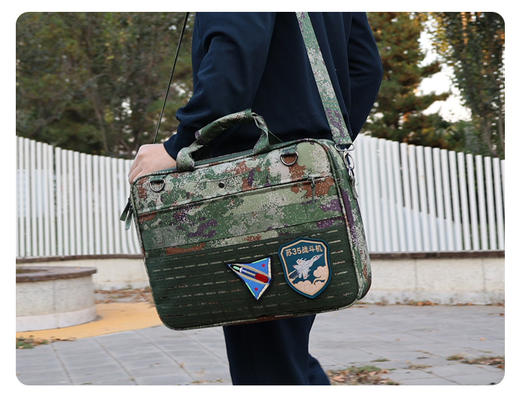 【防泼溅牛津布 耐磨耐造 多隔层设计】18L多功能便携电脑手提公文包 商品图5