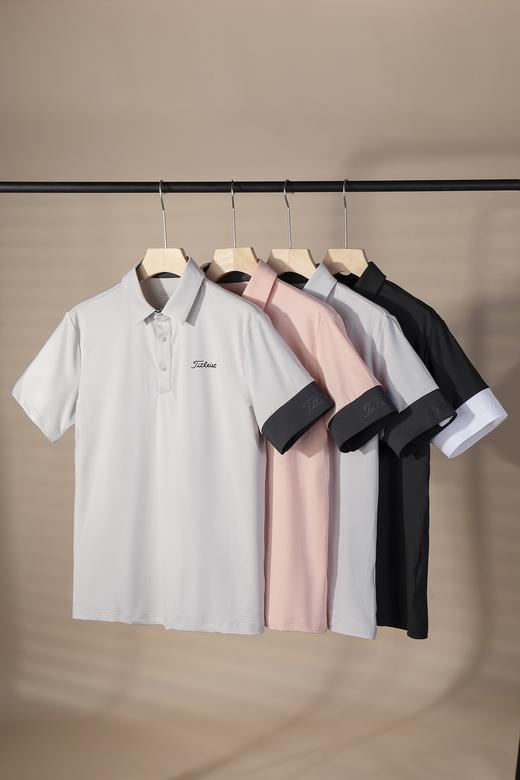Tit家新款四色男士短袖上衣来啦！早秋最新款网上搭配图片还不多， 这类基础款既可以夏日穿着，也可以作为秋冬内搭，现在的款式大多已经不分季节! 商品图0