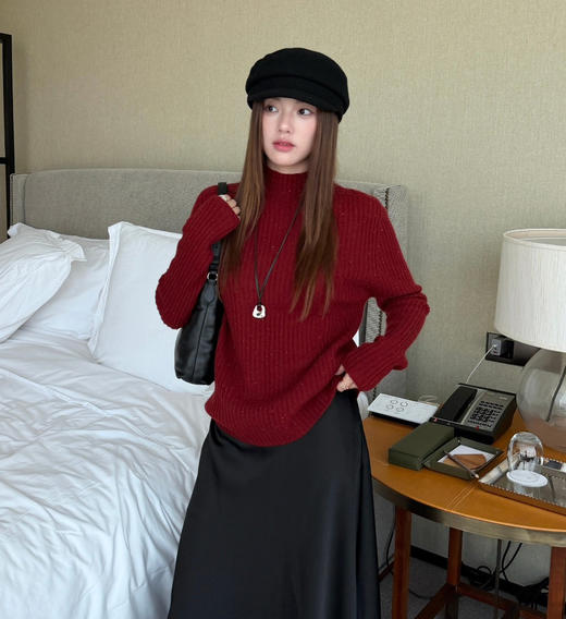 鄂尔多斯彩纱羊毛毛衣121606 商品图5