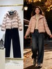 586119时尚短款拉链立领轻羽绒服 商品缩略图8